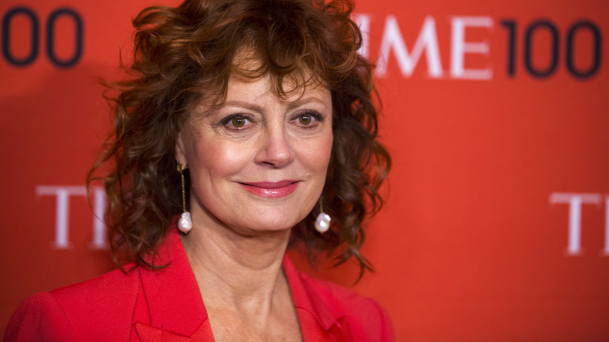 Actress Susan Sarandon arrives at the Time 100 gala celebrating the magazine's naming of the 100 most influential people in the world for the past year in New York