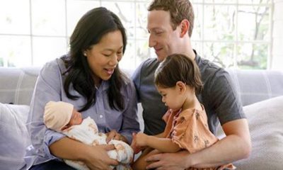 Mark Zuckerberg presentó a su segunda hija en Facebook