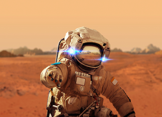 NASA negó que existan niños secuestrados en Marte