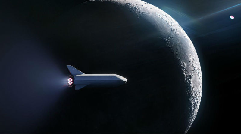 SpaceX ficha su primer turista lunar-