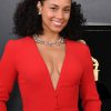 Alicia Keys llegó a los Grammys sin maquillaje