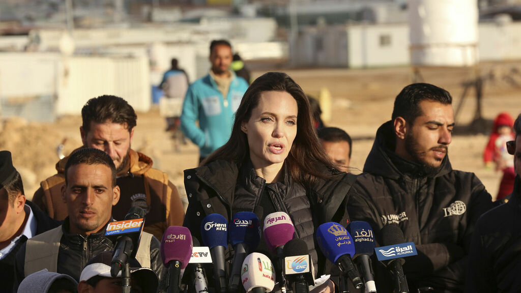 Angelina Jolie sigue en la lucha