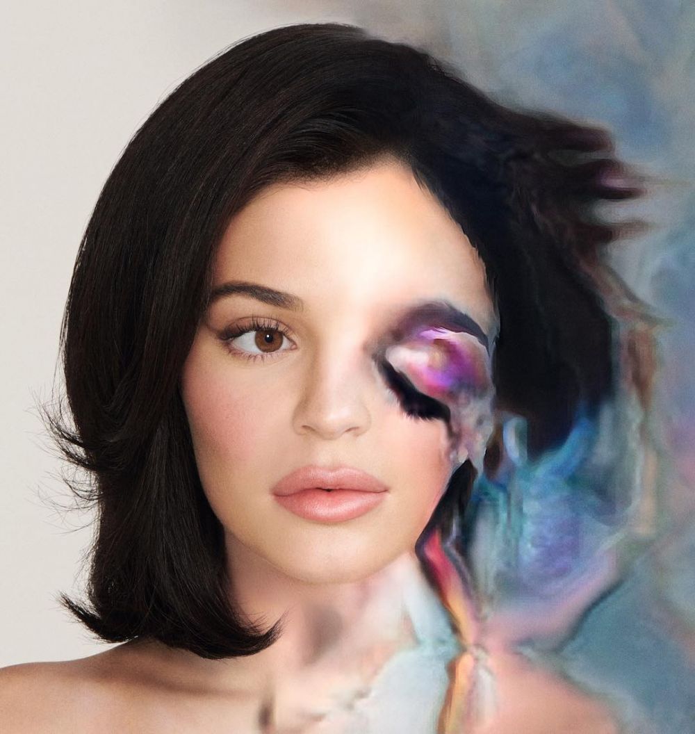 Kylie Jenner y su novedoso make up