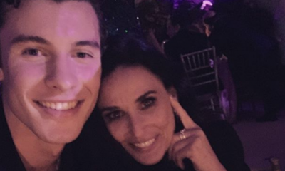 ¿Shawn Mendes y Demi Moore?