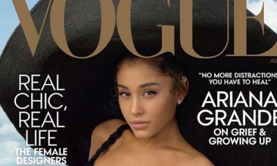 Ariana Grande llegó a Vogue