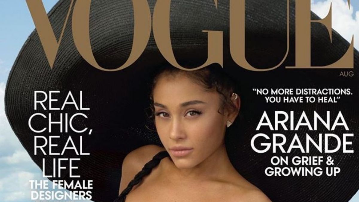Ariana Grande llegó a Vogue
