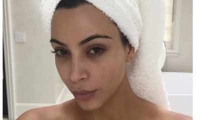 Kim Kardashian viste sensual conjunto ¡de toalla!