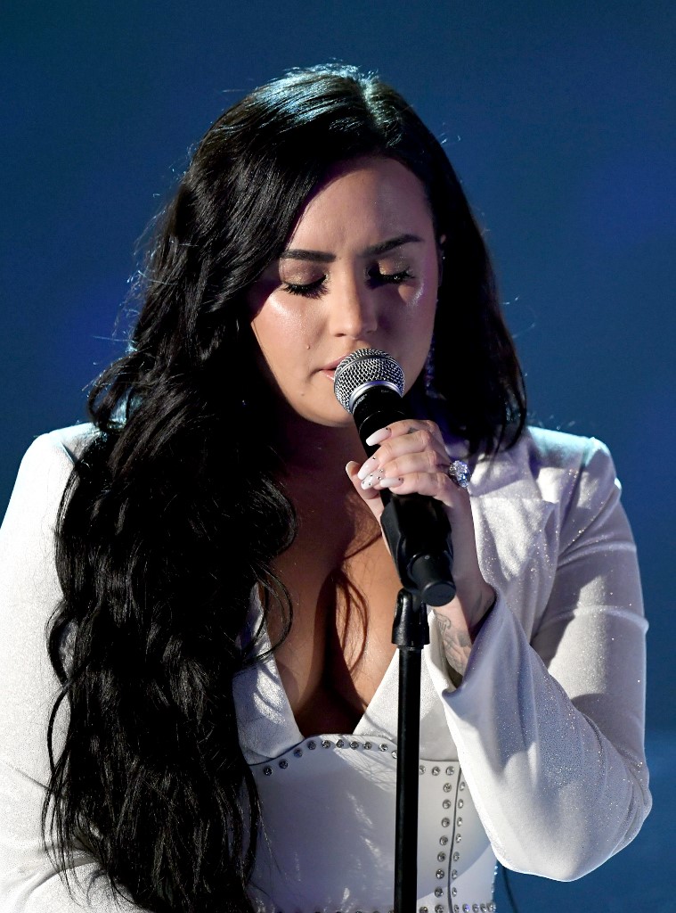 Demi Lovato regresó a los escenarios