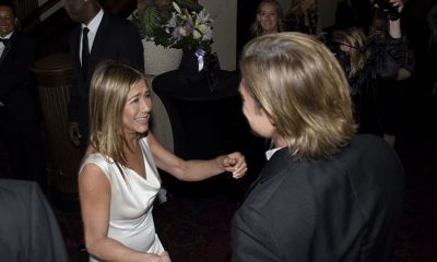 El reencuentro entre Brad Pitt y Jennifer Aniston