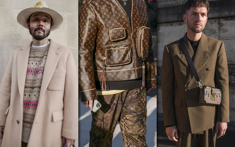 Tendencias de la calle en la semana de la moda masculina de París