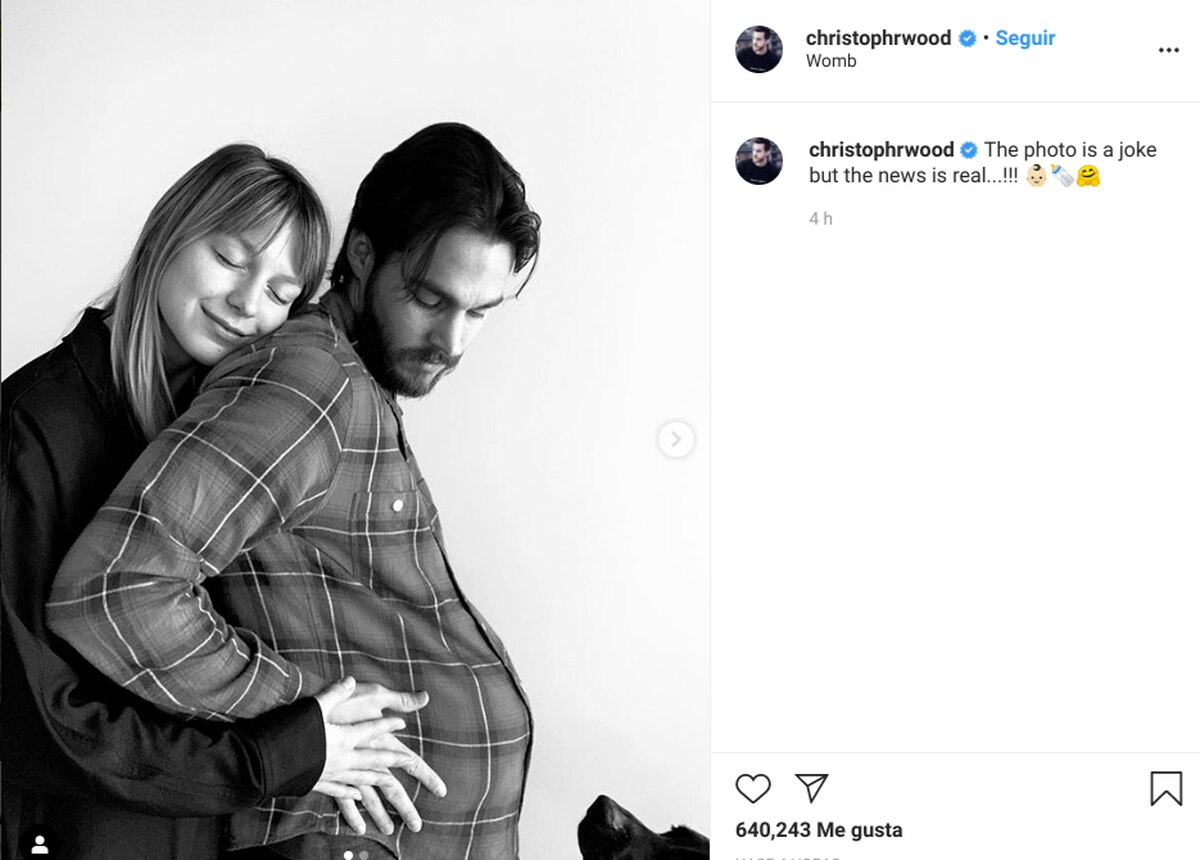 Melissa Benoist espera su primer hijo con Chris Wood