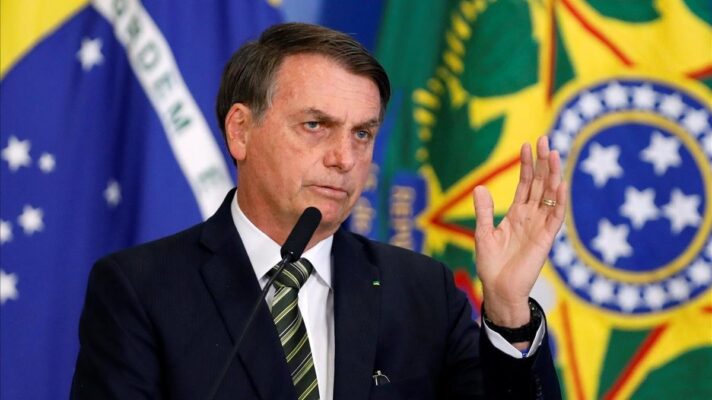 Presidente de Brasil, Jair Bolsonaro, dio positivo a coronavirus